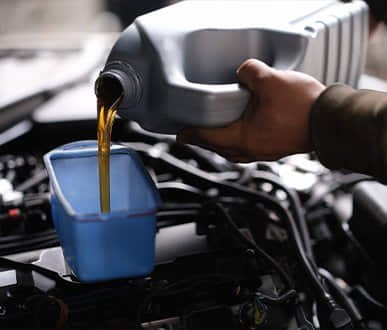 Engine oil change 