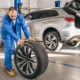 auto mechanic checking car Wheel Alignment Riyadh 80x80